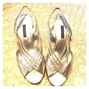 Formal open toed shoes